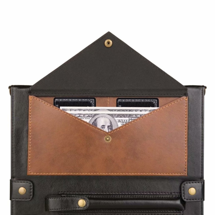 For Samsung Galaxy Tab S6 T860 Envelope Color Matching Leather Tablet Case