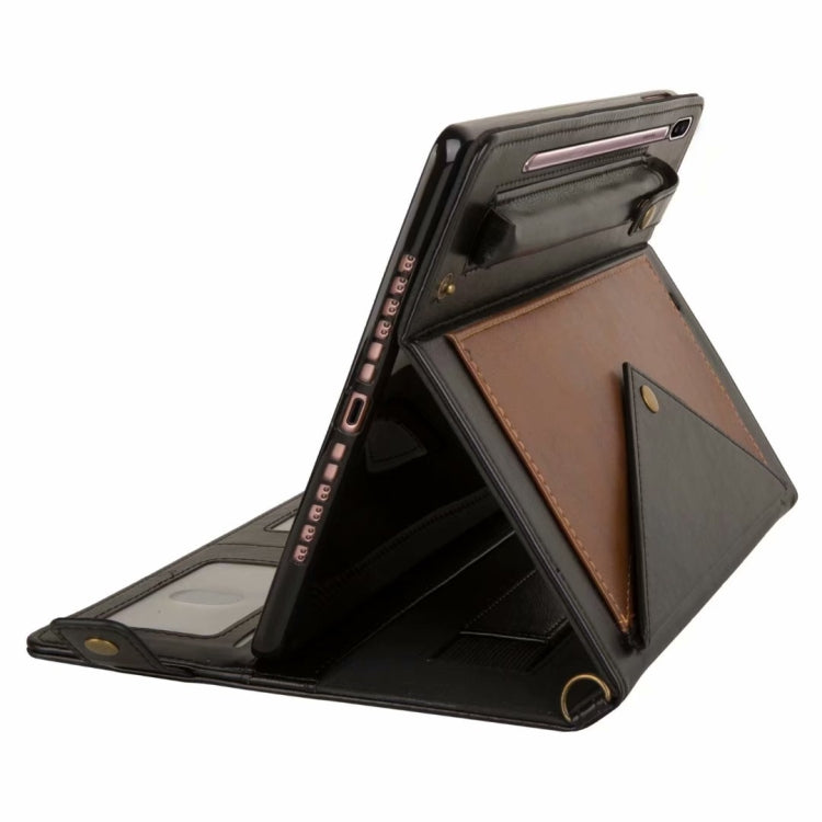 For Samsung Galaxy Tab S6 T860 Envelope Color Matching Leather Tablet Case