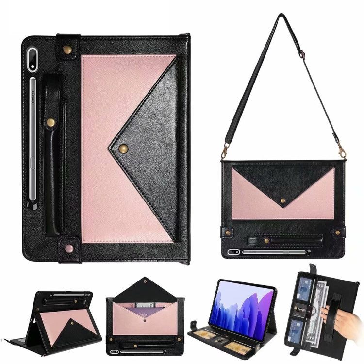 For Samsung Galaxy Tab S8 Ultra Envelope Color Matching Leather Tablet Case