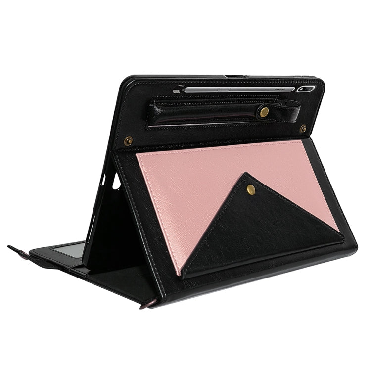 For Samsung Galaxy Tab S8 Envelope Color Matching Leather Tablet Case