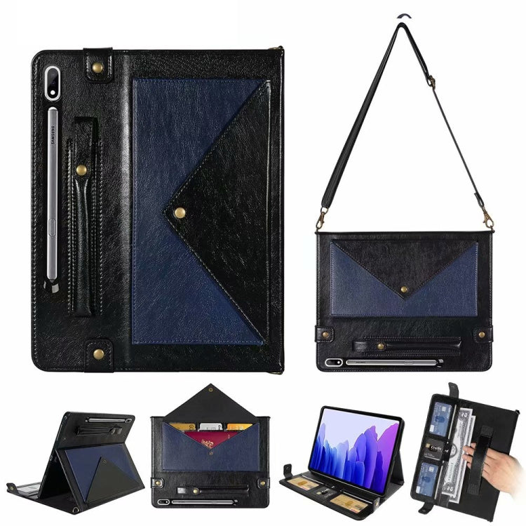For Samsung Galaxy Tab S8 Envelope Color Matching Leather Tablet Case
