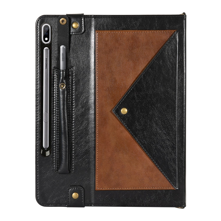 For Samsung Galaxy Tab S8 Envelope Color Matching Leather Tablet Case
