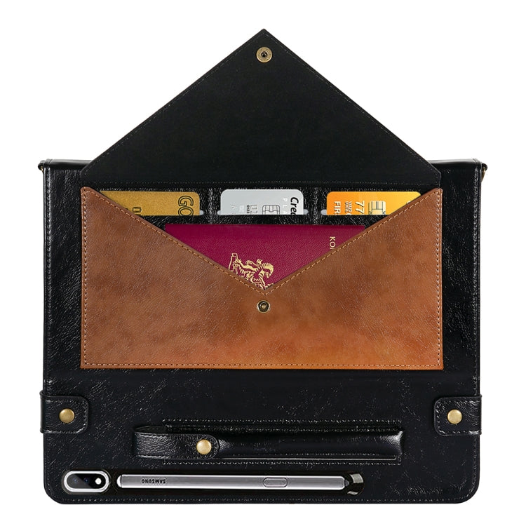 For Samsung Galaxy Tab S8 Envelope Color Matching Leather Tablet Case