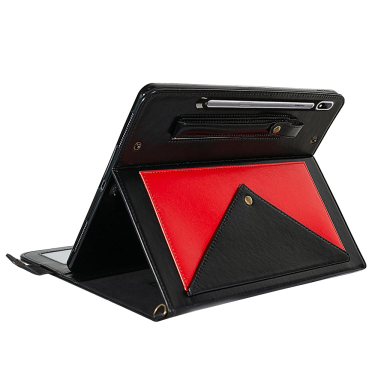 For Samsung Galaxy Tab S8+ Envelope Color Matching Leather Tablet Case