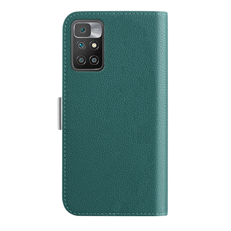 For Xiaomi Redmi 10 Candy Color Litchi Texture Leather Phone Case
