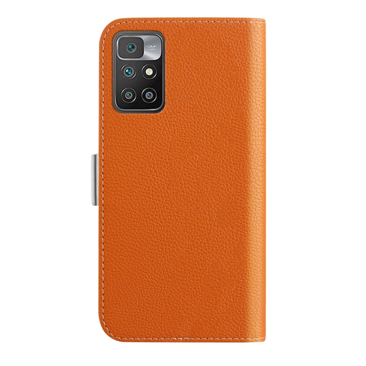 For Xiaomi Redmi 10 Candy Color Litchi Texture Leather Phone Case