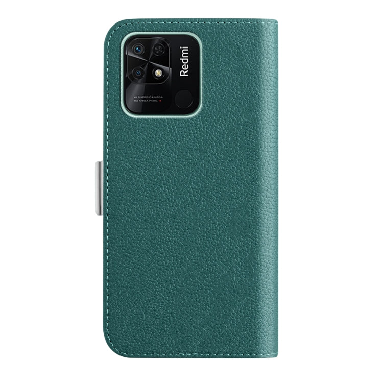 For Xiaomi Redmi 10C Candy Color Litchi Texture Leather Phone Case