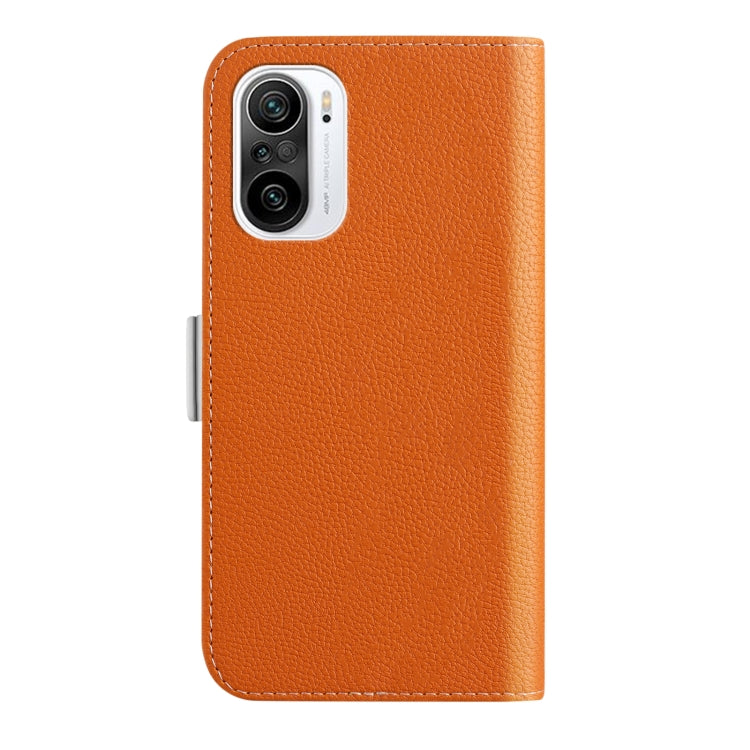 For Xiaomi Redmi K40 Candy Color Litchi Texture Leather Phone Case