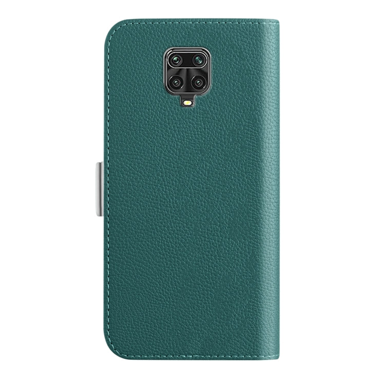 For Xiaomi Redmi Note 9 Pro Candy Color Litchi Texture Leather Phone Case