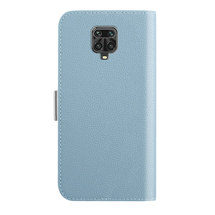 For Xiaomi Redmi Note 9 Pro Candy Color Litchi Texture Leather Phone Case