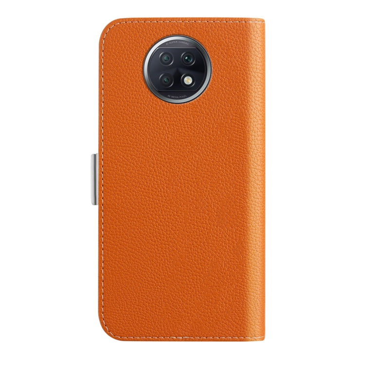 For Xiaomi Redmi Note 9T Candy Color Litchi Texture Leather Phone Case