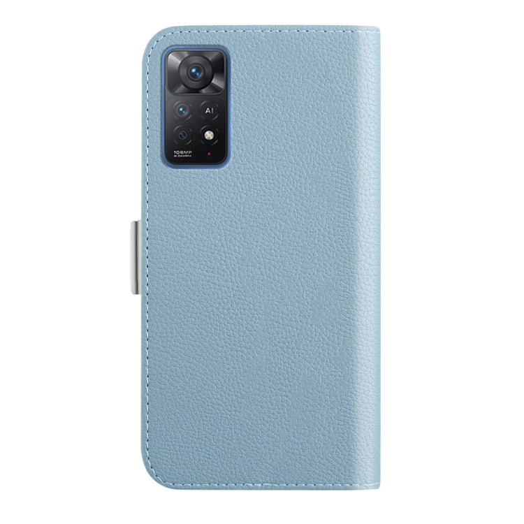 For Xiaomi Redmi Note 11 Pro 5G Global Candy Color Litchi Texture Leather Phone Case