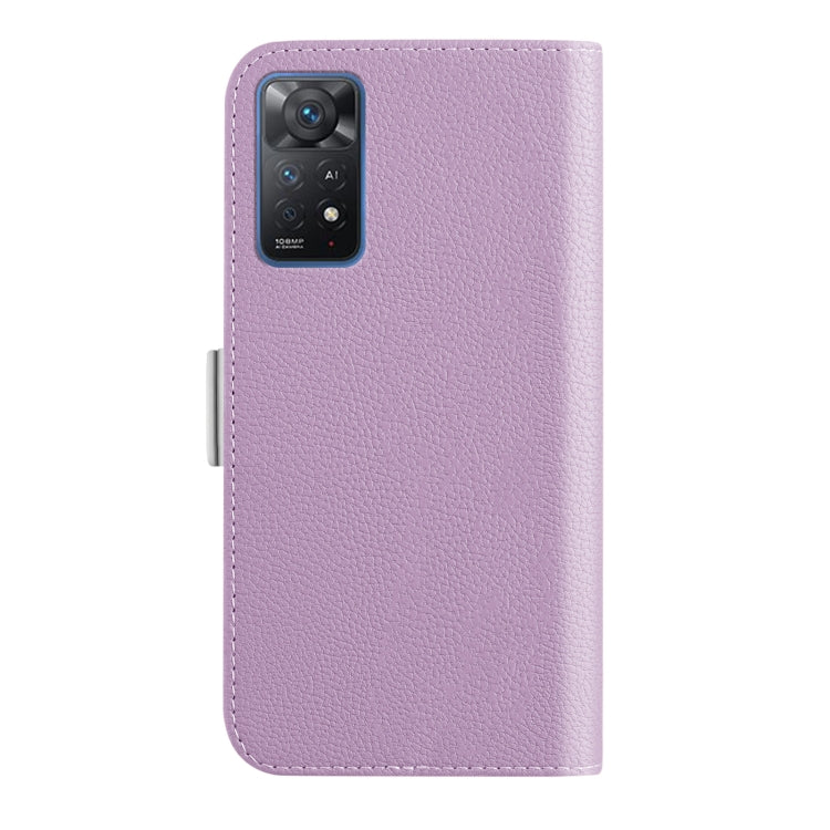 For Xiaomi Redmi Note 11 Pro 5G Global Candy Color Litchi Texture Leather Phone Case