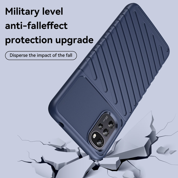 For Motorola Moto E32s Thunderbolt Shockproof TPU Protective Soft Phone Case