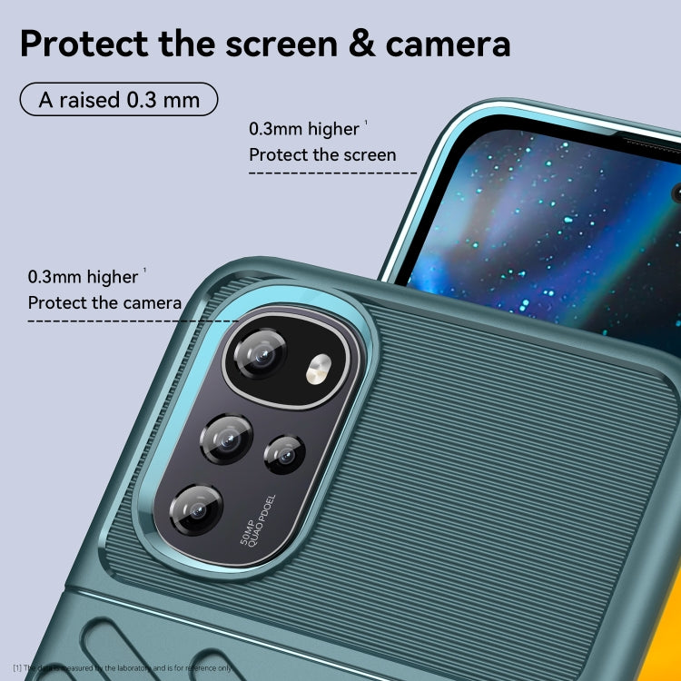 For Motorola Moto E32s Thunderbolt Shockproof TPU Protective Soft Phone Case