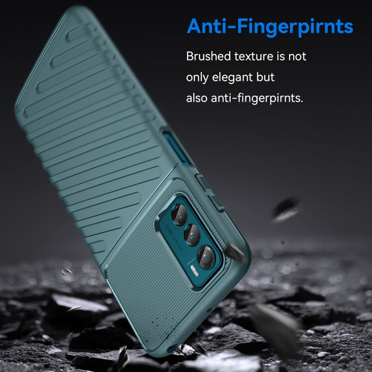For Motorola Moto G42 Thunderbolt Shockproof TPU Protective Soft Phone Case(Green)