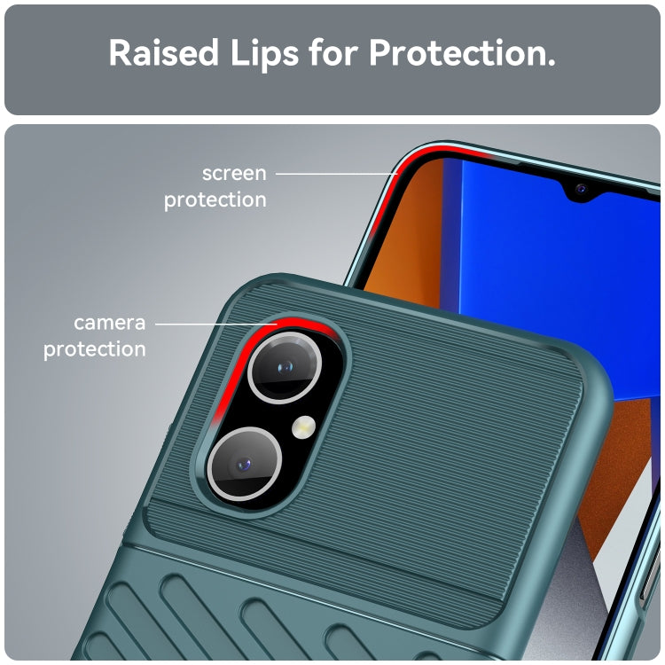 For Xiaomi Poco M4 5G Thunderbolt Shockproof TPU Protective Soft Phone Case