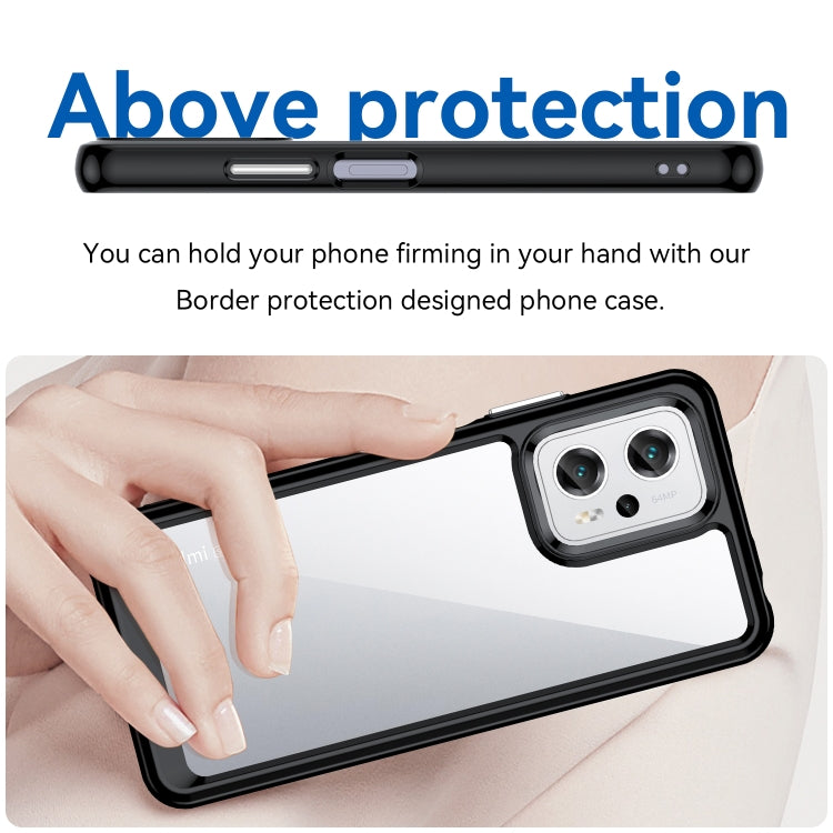 For Xiaomi K50i Colorful Series Acrylic + TPU Phone Case