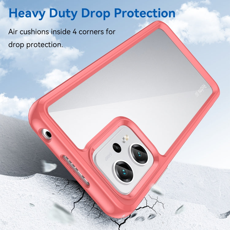 For Xiaomi K50i Colorful Series Acrylic + TPU Phone Case