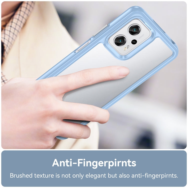 For Xiaomi K50i Colorful Series Acrylic + TPU Phone Case