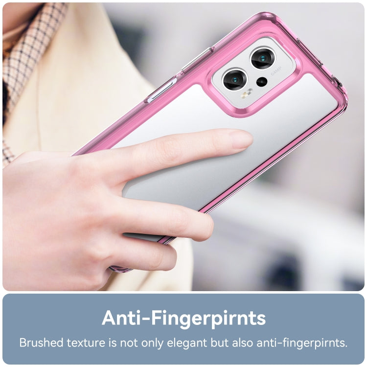 For Xiaomi K50i Colorful Series Acrylic + TPU Phone Case