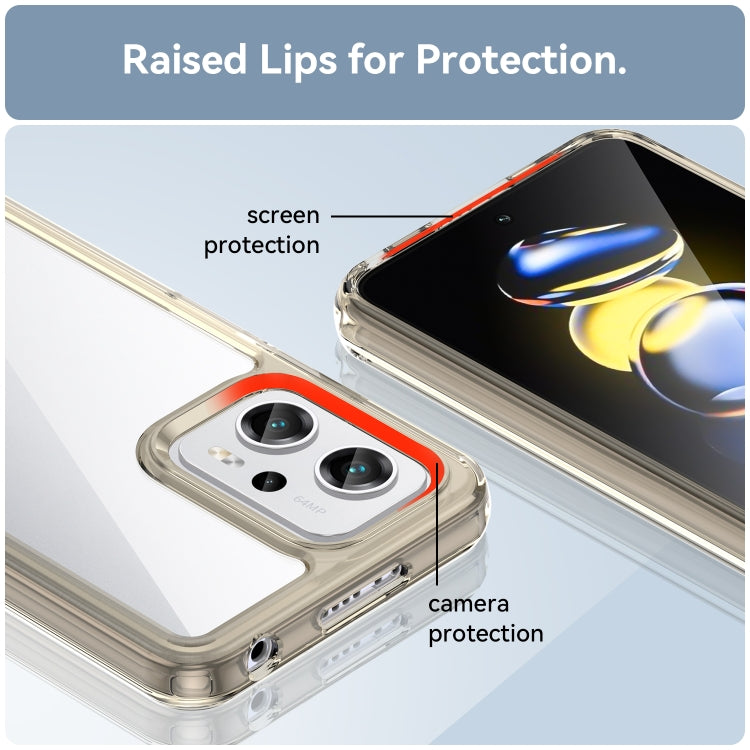 For Xiaomi K50i Colorful Series Acrylic + TPU Phone Case