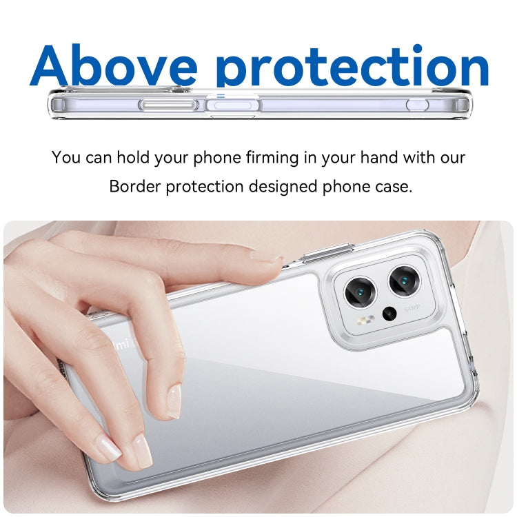 For Xiaomi K50i Colorful Series Acrylic + TPU Phone Case