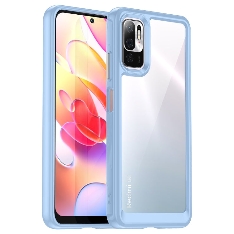 For Xiaomi Redmi Note 10 5G Colorful Series Acrylic + TPU Phone Case