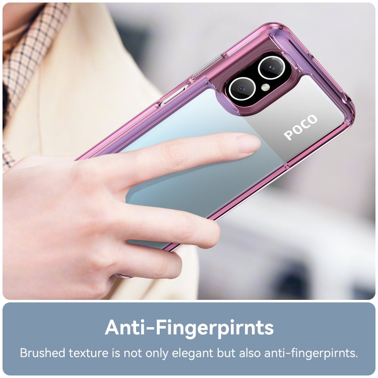 For Xiaomi Redmi Note 10 5G Colorful Series Acrylic + TPU Phone Case