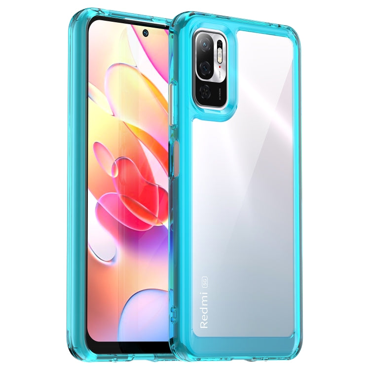 For Xiaomi Redmi Note 10 5G Colorful Series Acrylic + TPU Phone Case