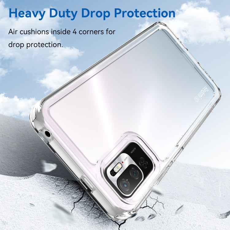 For Xiaomi Redmi Note 10 5G Colorful Series Acrylic + TPU Phone Case