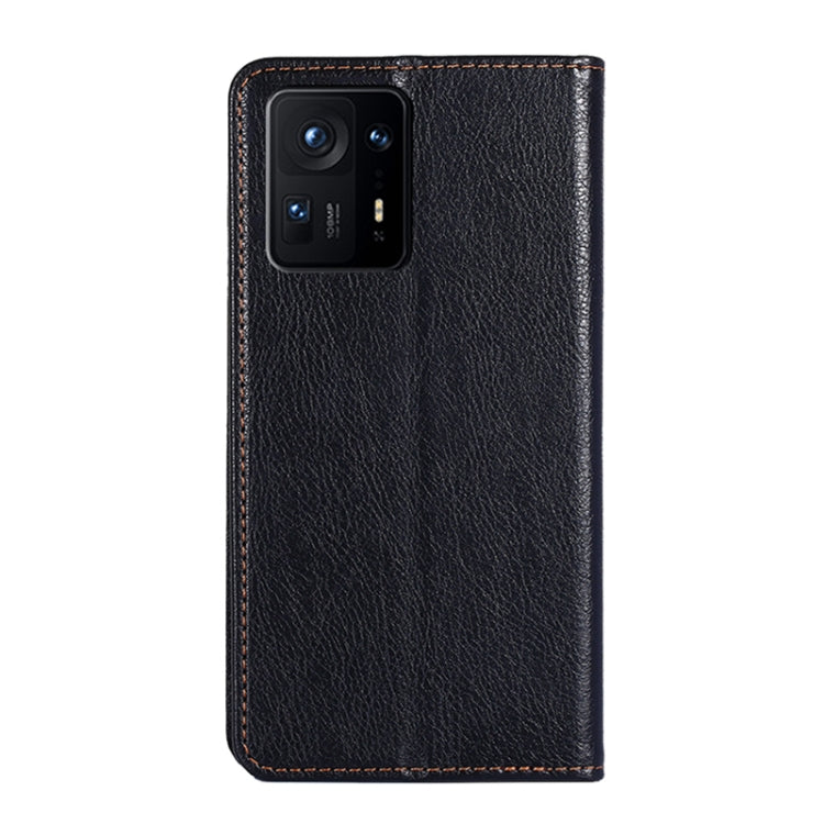 For Xiaomi Mix 4 Gloss Oil Solid Color Magnetic Leather Phone Case