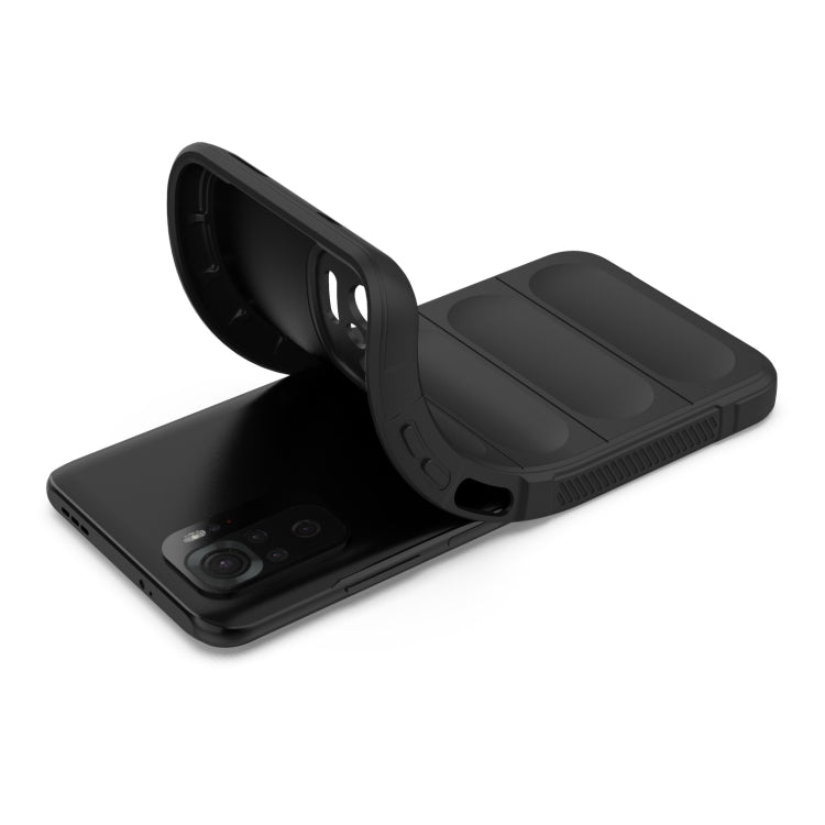 For Xiaomi Redmi Note 10 4G Magic Shield TPU + Flannel Phone Case