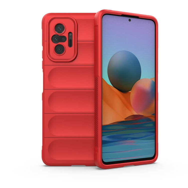 For Xiaomi Redmi Note 10 Pro 4G Magic Shield TPU + Flannel Phone Case