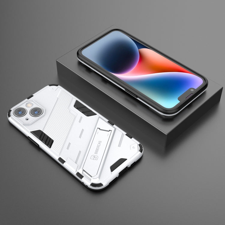 For iPhone 14 Punk Armor 2 in 1 PC + TPU Phone Case