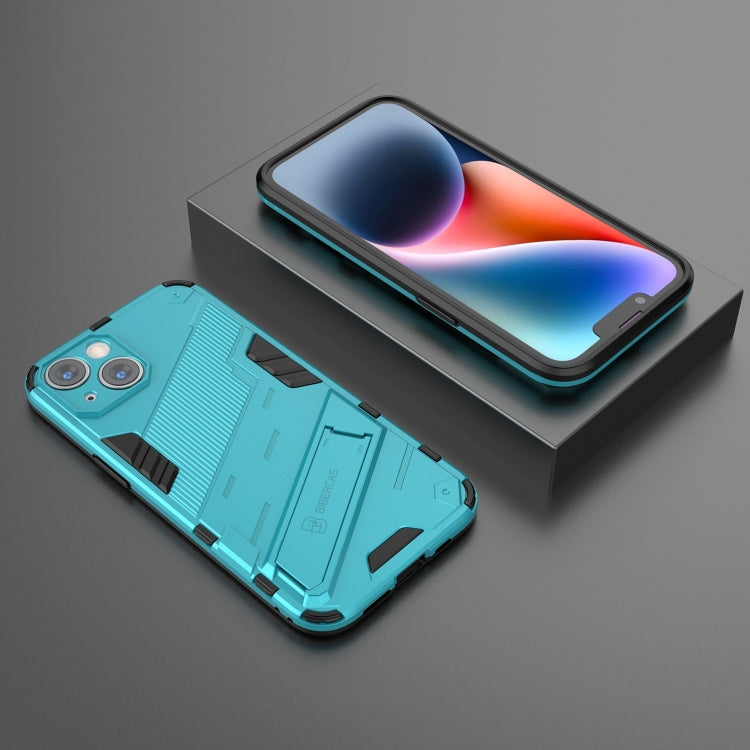 For iPhone 14 Punk Armor 2 in 1 PC + TPU Phone Case