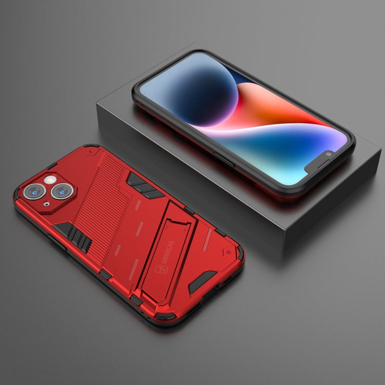 For iPhone 14 Plus Punk Armor 2 in 1 PC + TPU Phone Case