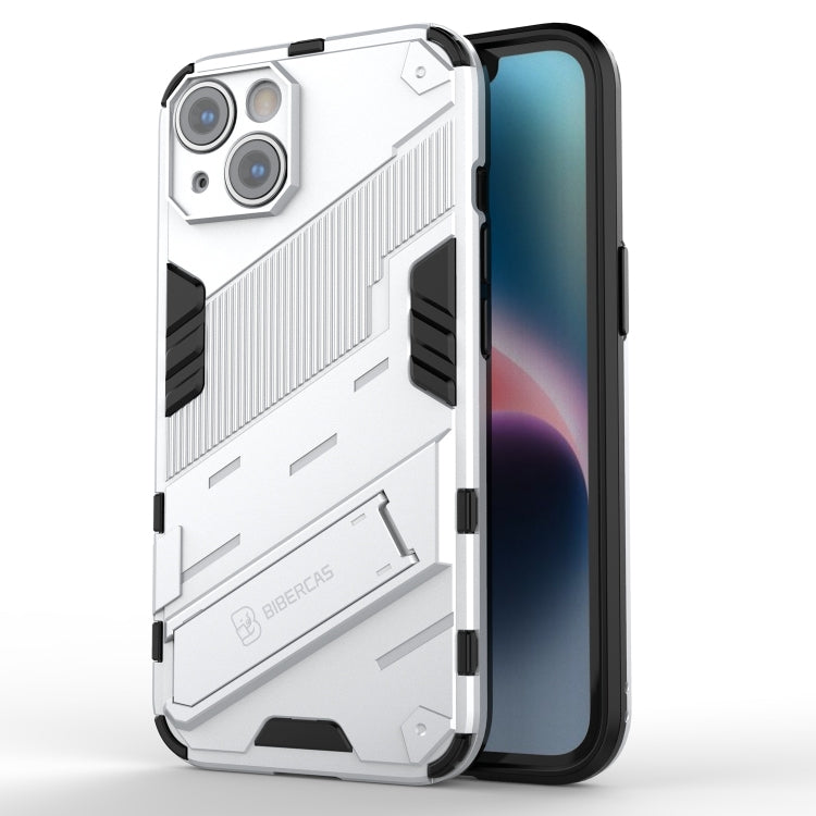 For iPhone 14 Plus Punk Armor 2 in 1 PC + TPU Phone Case