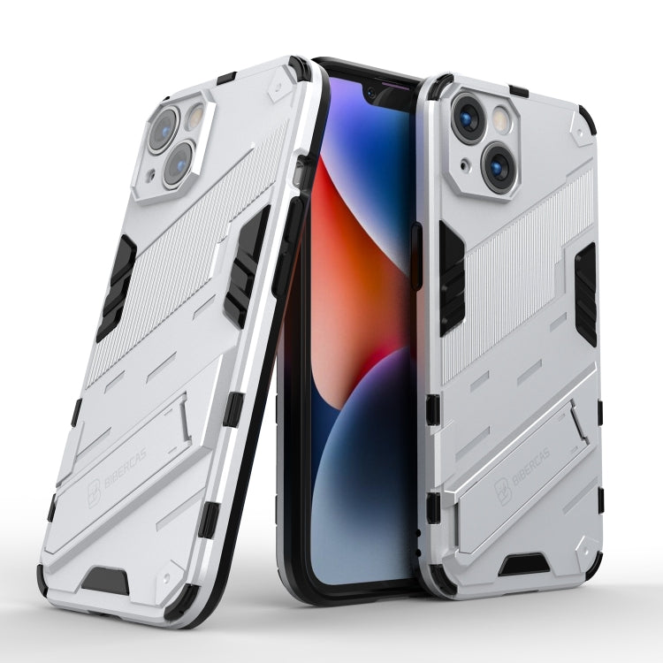 For iPhone 14 Plus Punk Armor 2 in 1 PC + TPU Phone Case