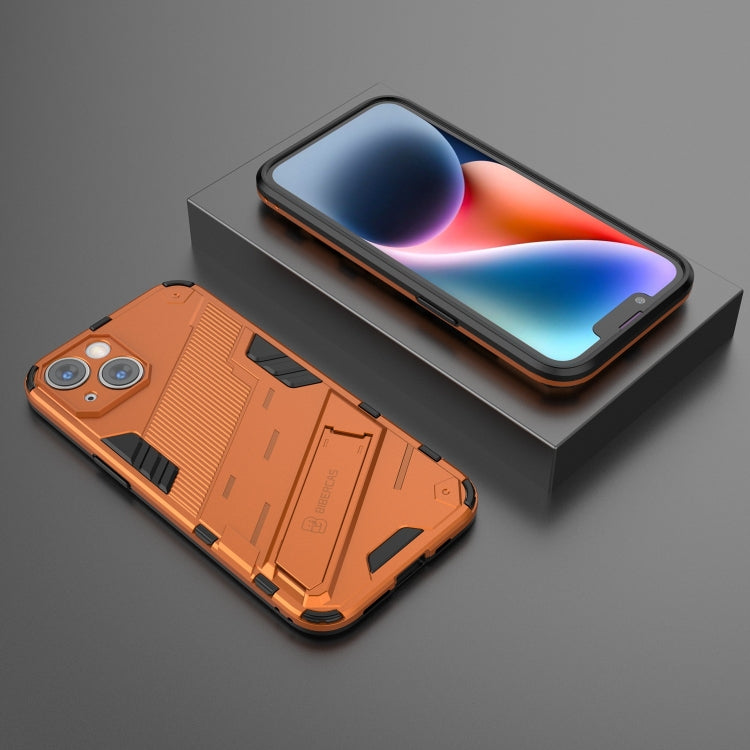 For iPhone 14 Plus Punk Armor 2 in 1 PC + TPU Phone Case