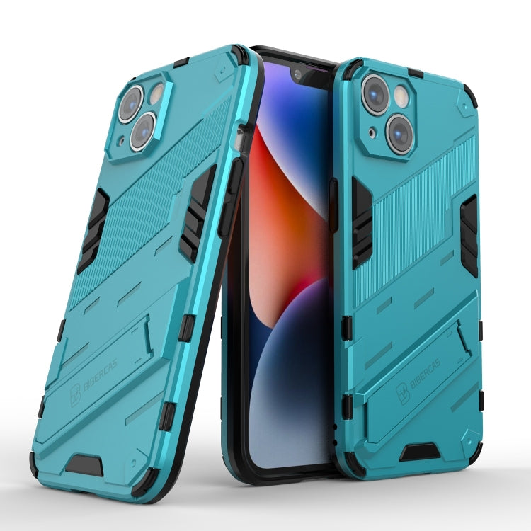 For iPhone 14 Plus Punk Armor 2 in 1 PC + TPU Phone Case