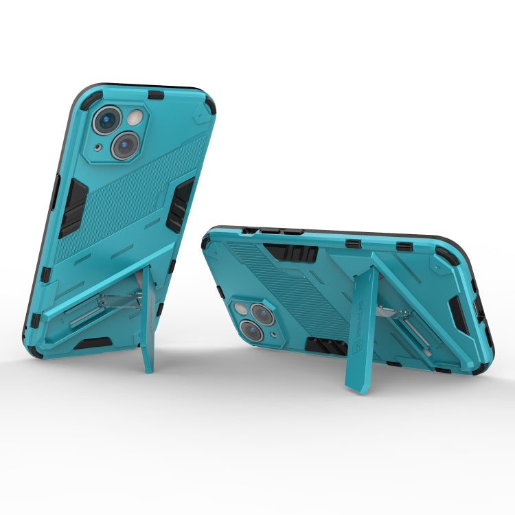 For iPhone 14 Plus Punk Armor 2 in 1 PC + TPU Phone Case