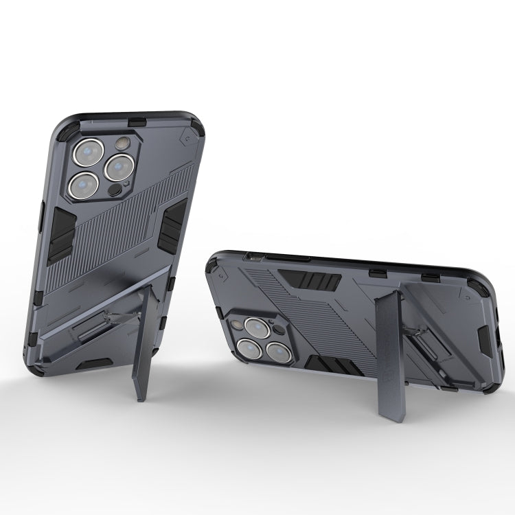 For iPhone 14 Pro Punk Armor 2 in 1 PC + TPU Phone Case