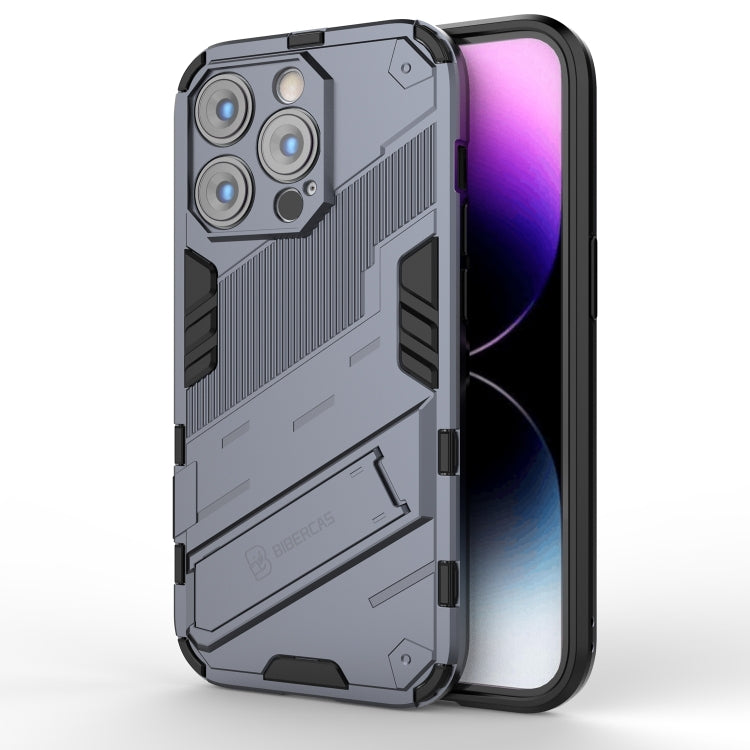 For iPhone 14 Pro Max Punk Armor 2 in 1 PC + TPU Phone Case