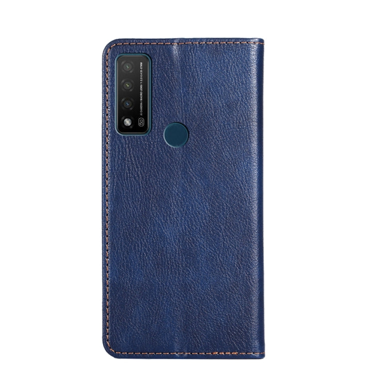 For TCL 20 R 5G / Bremen / 20 AX 5G Gloss Oil Solid Color Magnetic Leather Phone Case