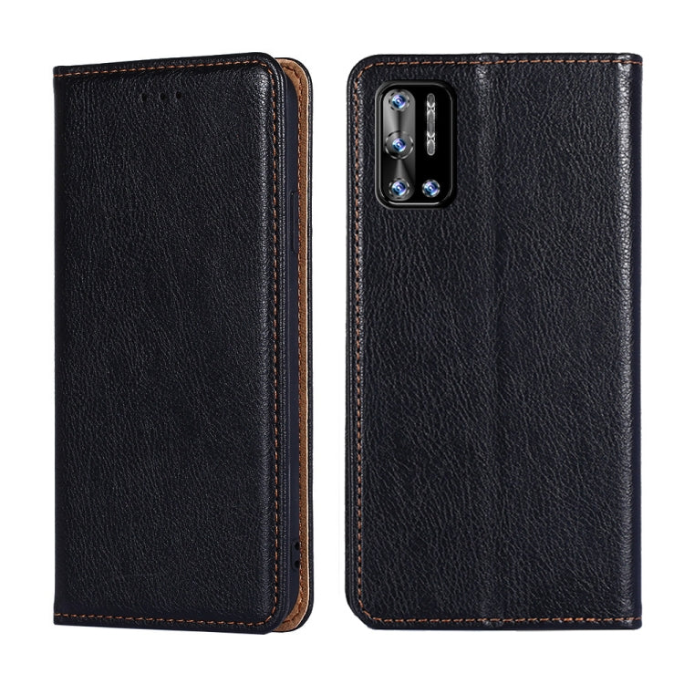 For DOOGEE N40 Pro Gloss Oil Solid Color Magnetic Leather Phone Case