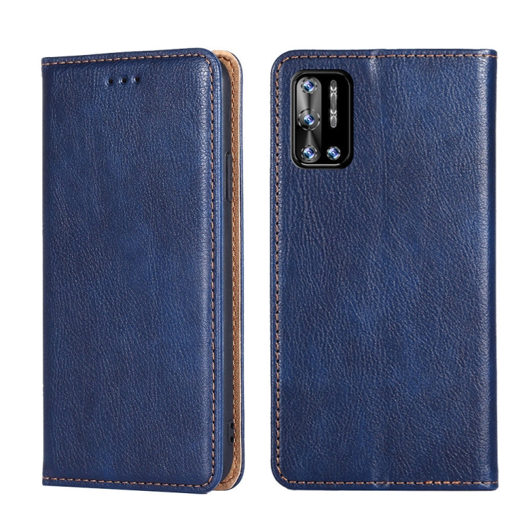 For DOOGEE N40 Pro Gloss Oil Solid Color Magnetic Leather Phone Case