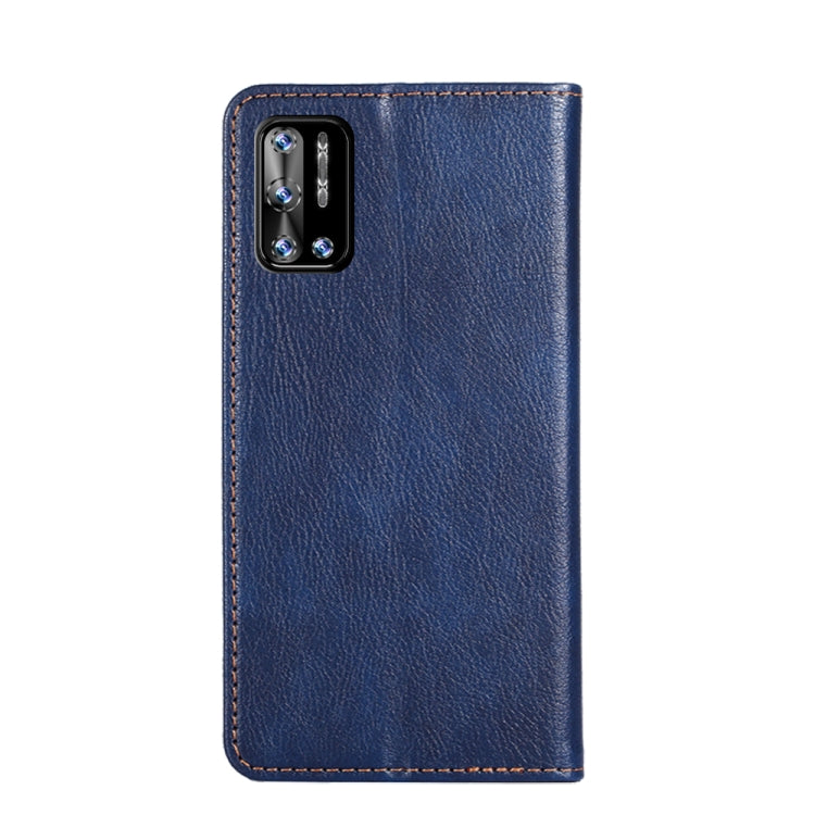 For DOOGEE N40 Pro Gloss Oil Solid Color Magnetic Leather Phone Case