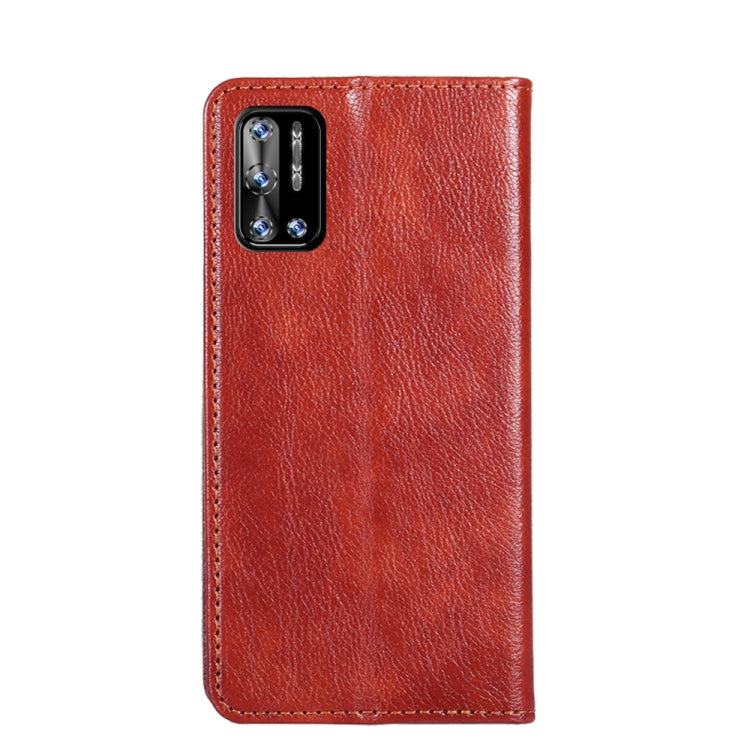 For DOOGEE N40 Pro Gloss Oil Solid Color Magnetic Leather Phone Case