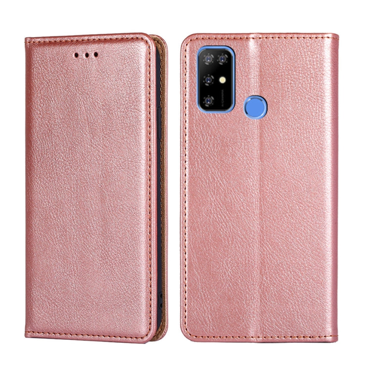 For DOOGEE X96 Pro Gloss Oil Solid Color Magnetic Leather Phone Case